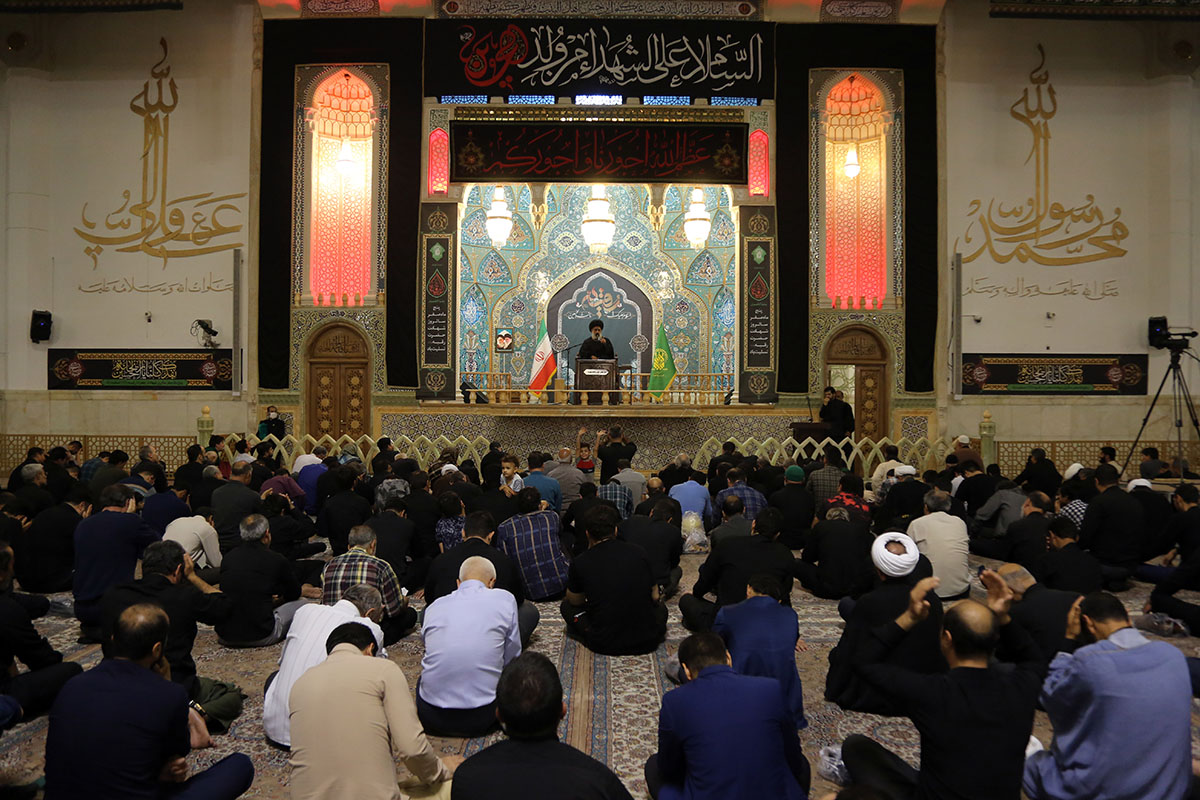 Photo/ Martyrdom of Ruqayya, Daughter of Imam Hossein (PBUH) Mourning Ceremony