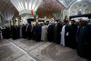 Photo/ 7th General Assembly of AhlulBayt World Assembly's Guests Pay Tribute to Imam Khomeini