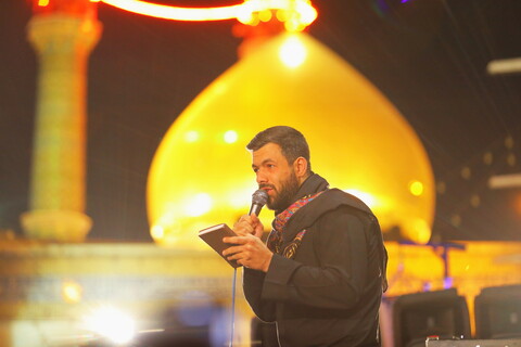تصاویر / مراسم عزای شب شهادت حضرت رقیه خاتون (س) در مسجد اعظم قم