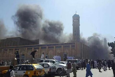 افغانستان کی مسجد میں دھماکہ، امام مسجد شہید