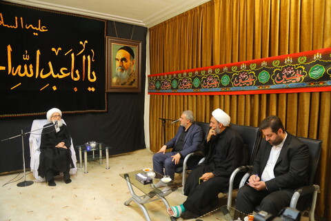 تصاویر / دیدار وزیر صمت با آیت الله العظمی نوری همدانی