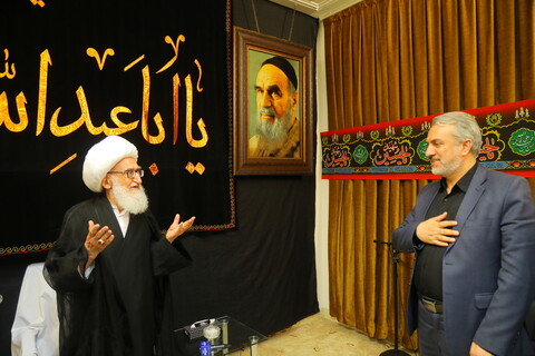 تصاویر / دیدار وزیر صمت با آیت الله العظمی نوری همدانی