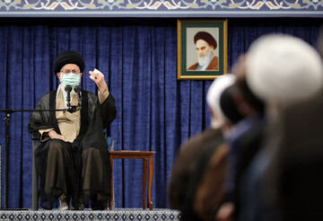 صوت کامل بیانات رهبر معظم انقلاب در دیدار شرکت‌کنندگان در اجلاس مجمع جهانی اهل بیت(ع)