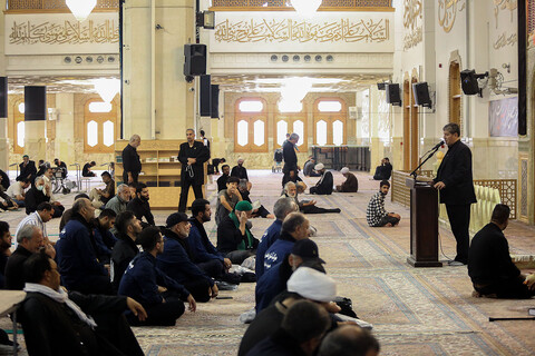 اعزام خادمان موکب آستان مقدس حضرت معصومه(س) به عراق