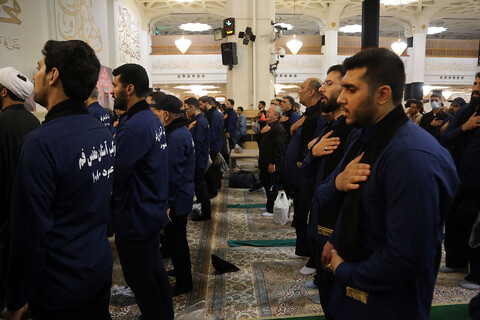 اعزام خادمان موکب آستان مقدس حضرت معصومه(س) به عراق