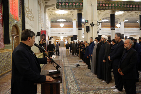 اعزام خادمان موکب آستان مقدس حضرت معصومه(س) به عراق