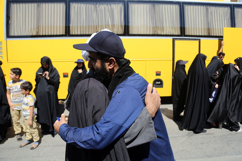 اعزام خادمان موکب آستان مقدس حضرت معصومه(س) به عراق