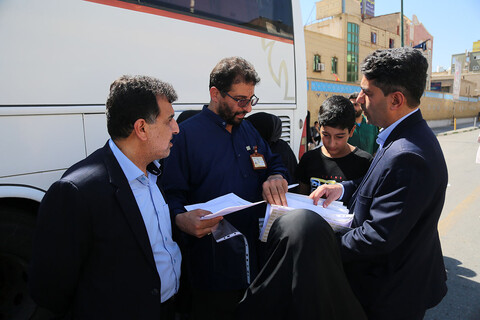 اعزام خادمان موکب آستان مقدس حضرت معصومه(س) به عراق