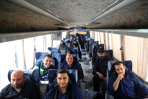 اعزام خادمان موکب آستان مقدس حضرت معصومه(س) به عراق