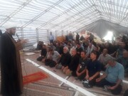 حضور مبلغان دفتر تبلیغات اسلامی در جمع زائران اربعین