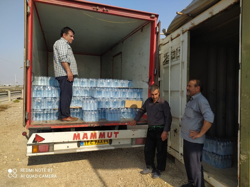 موکب شهدای مدافع حرم کهگیلویه و بویراحمد در مرز شلمچه آغاز به کار کرد