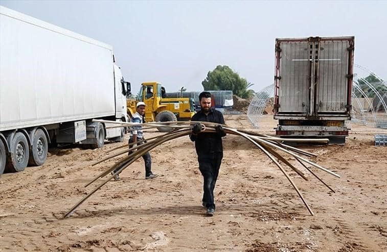 برپایی موکب مسجد جمکران در عمود ۱۰۹۰