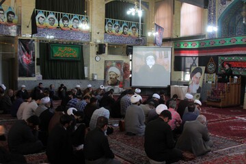 برگزاری مراسم اربعین حسینی در مدرسه علمیه آیت الله آخوند(ره)