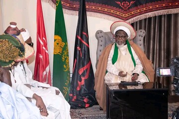 دیدار نمایندگان عشایر فولانی کشور نیجریه با شیخ زکزاکی