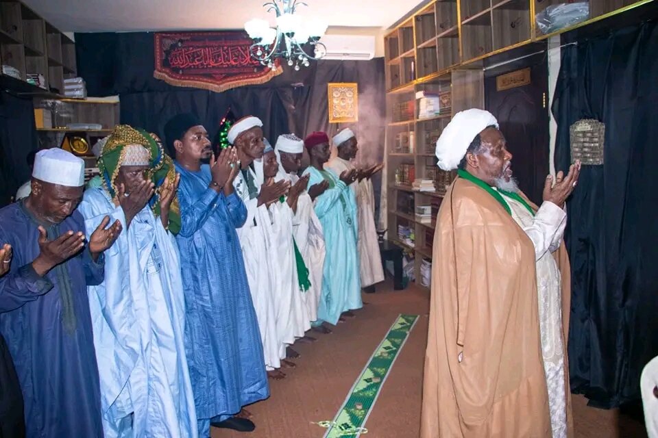 دیدار نمایندگان عشایر فولانی کشور نیجریه با شیخ زکزاکی