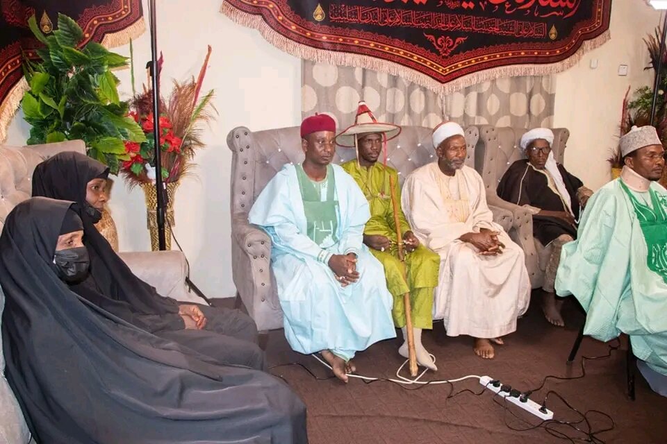 دیدار نمایندگان عشایر فولانی کشور نیجریه با شیخ زکزاکی