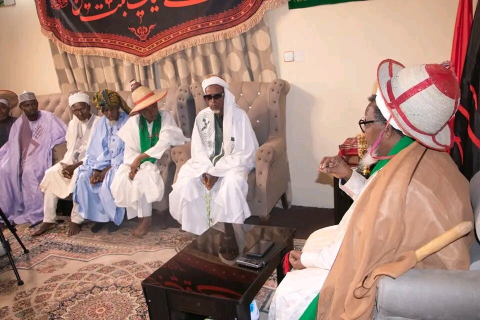 دیدار نمایندگان عشایر فولانی کشور نیجریه با شیخ زکزاکی