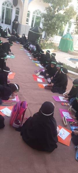 همایش دختران عاشورایی ویژه نونهالان در احمد آباد