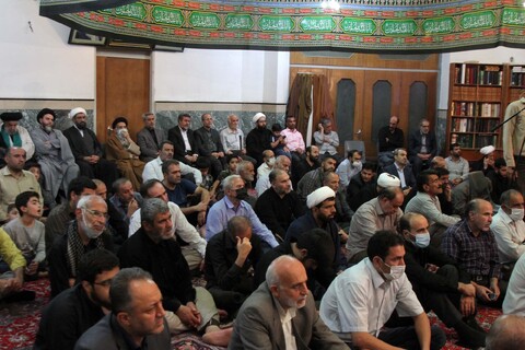 تصاویر / مراسم چهل‌ویکمین سالگرد شهادت شهید مدنی(ره) در مسجد مهدیه همدان