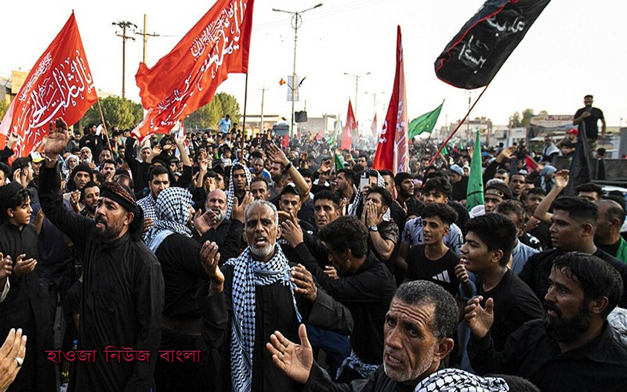 দুই কোটি জিয়ারতকারী কারবালায় পৌঁছেছেন