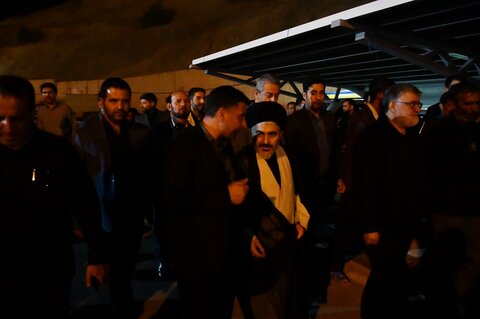 تصاویر/ بازدید شبانه نماینده ولی فقیه در آذربایجان غربی از پایانه مرزی تمرچین پیرانشهر