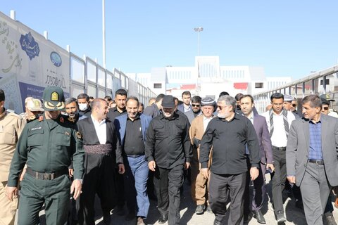 تصاویر/ بازدید وزیر کشور از پایانه مرزی تمرچین