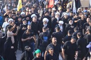 Présence de l'ayatollah Bachir-Najafi dans la marche Arbaeen