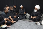 تصاویر | دیدار زائرین پاکستانی با آیت الله العظمی بشیر نجفی