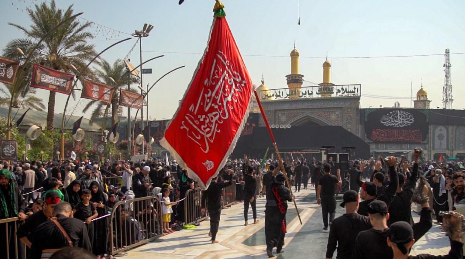 Photo/ Al-Hussayni Mourning Processions Commemorate Ceremonies of Arbaeen Pilgrimage