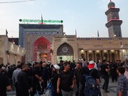 تصاویر / حال و هوای اربعین حسینی در کاظمین
