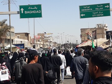 تصاویر / حال و هوای اربعین حسینی در کربلای معلی