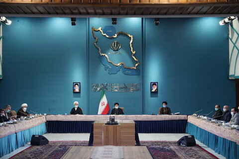 تصاویر/ جلسه شورای عالی انقلاب فرهنگی به ریاست رئیس جمهور