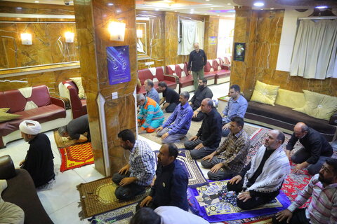 تصاویر/ حضور مبلغان ایرانی در هتل های محل اقامت زائران اربعین در نجف اشرف