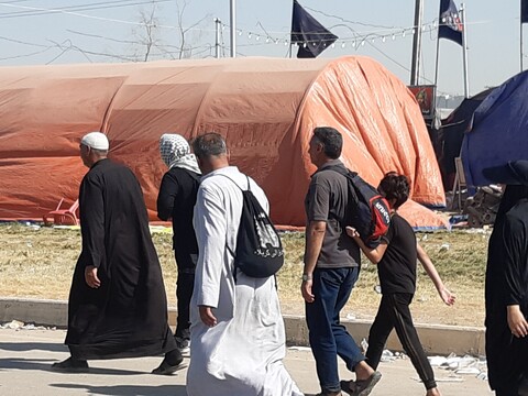 تصاویر:حضورده هامیلیونی مردم جهان درپیاده روی اربعین حسینی مسیرنجف تاکربلا