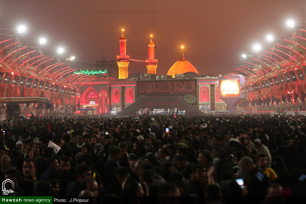 تجمع بزرگ جاماندگان اربعین در همدان