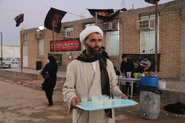 تصاویر / حال و هوای اربعین حسینی در پایانه چذابه