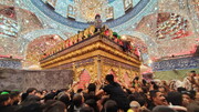 تصاویر/ روز اربعین حرم حضرت عباس (ع) میں عزاداری و پرسہ