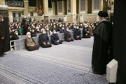 تصاویر/ مراسم عزاداری اربعین حسینی با حضور رهبر معظم انقلاب اسلامی