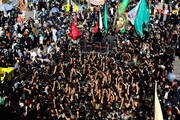 Photo/ Mournful Crowds Outburst Love for Imam Hussein on Arbaeen