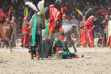 تصاویر/ مراسم عزای اربعین حسینی در امامزاده شاه کرم اصفهان