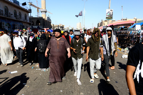 پیاده روی اربعین لیبک عاشقان امام حسین علیه السلام