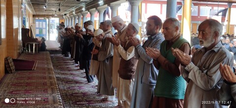 انجمن شرعی شیعیان کے اہتمام سے کشمیر میں یوم اربعین کی تقریبات
