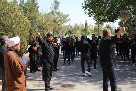 تصاویر/مراسم عزاداری اربعین حسینی در مرکزهوانیروز شهید وطن پور