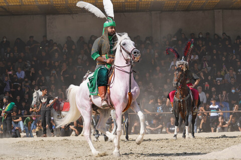 تصاویر/ مراسم عزای اربعین حسینی  در امامزاده شاه کرم اصفهان