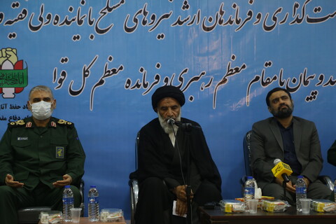 تصاویر / دیدار فرماندهان نیروهای مسلح با نماینده ولی فقیه در خوزستان