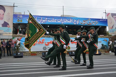 تصاویر/ رژه نیروهای مسلح در شهرستان ارومیه