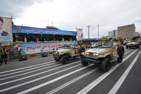 تصاویر/ رژه نیروهای مسلح در شهرستان ارومیه