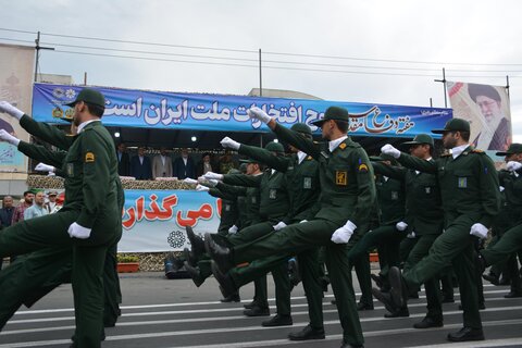 تصاویر/ رژه نیروهای مسلح در شهرستان ارومیه