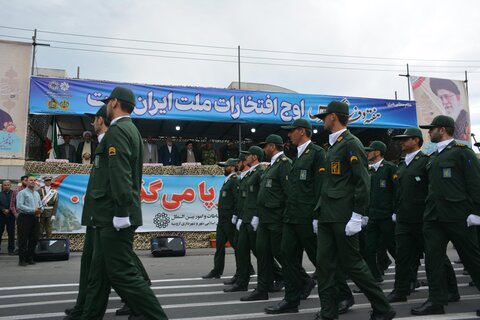 تصاویر/ رژه نیروهای مسلح در شهرستان ارومیه