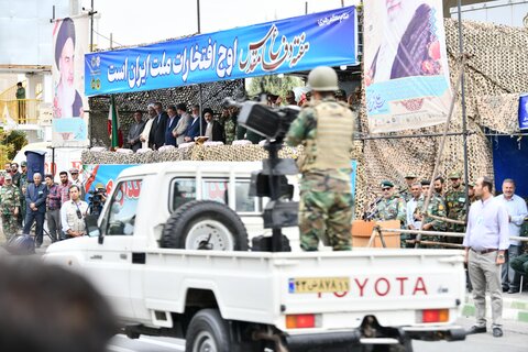 تصاویر/ رژه نیروهای مسلح در شهرستان ارومیه